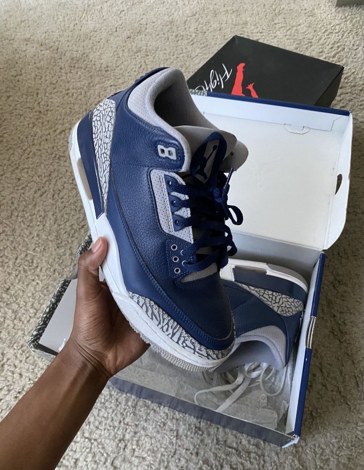 Jordan 3 georgetown 