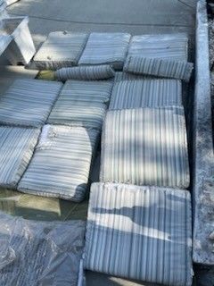 Patio Outdoor Deck Lounger Chair Cushions!