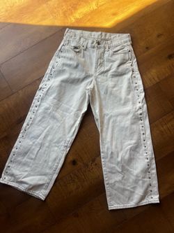 Old navy wide leg jeans size 10