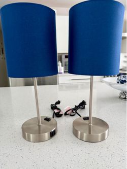 Side Tables Lamps - set of 2 small
