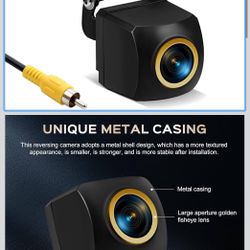 🌼 Backup Camera, License Plate Backup Camera for car,AHD 1080P Metal 170 Degree Wide Angle Rearview Reversing Camera,Reverse Rear View Camera for Car