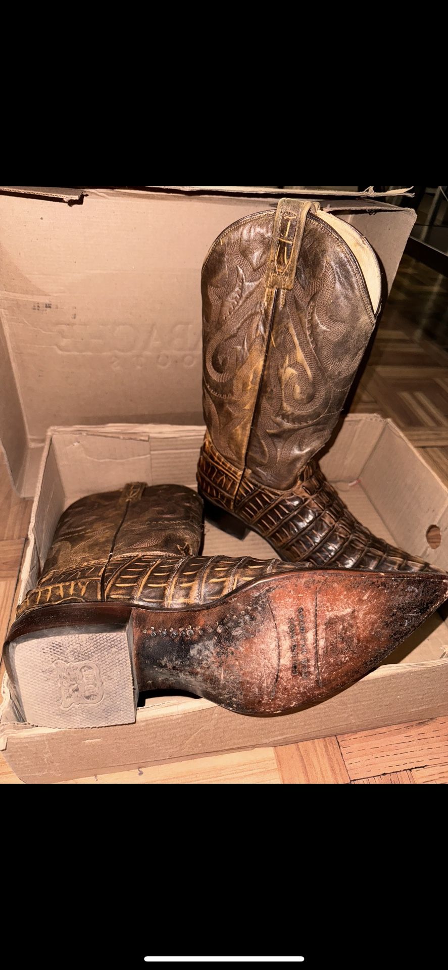 Premium Alligator Skin Boots ( Oaxaca )