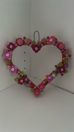 Lego Hangable Heart Wreath