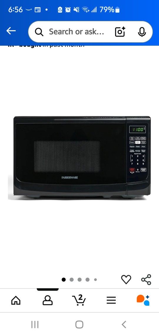 Brand
Farberware Countertop Microwave