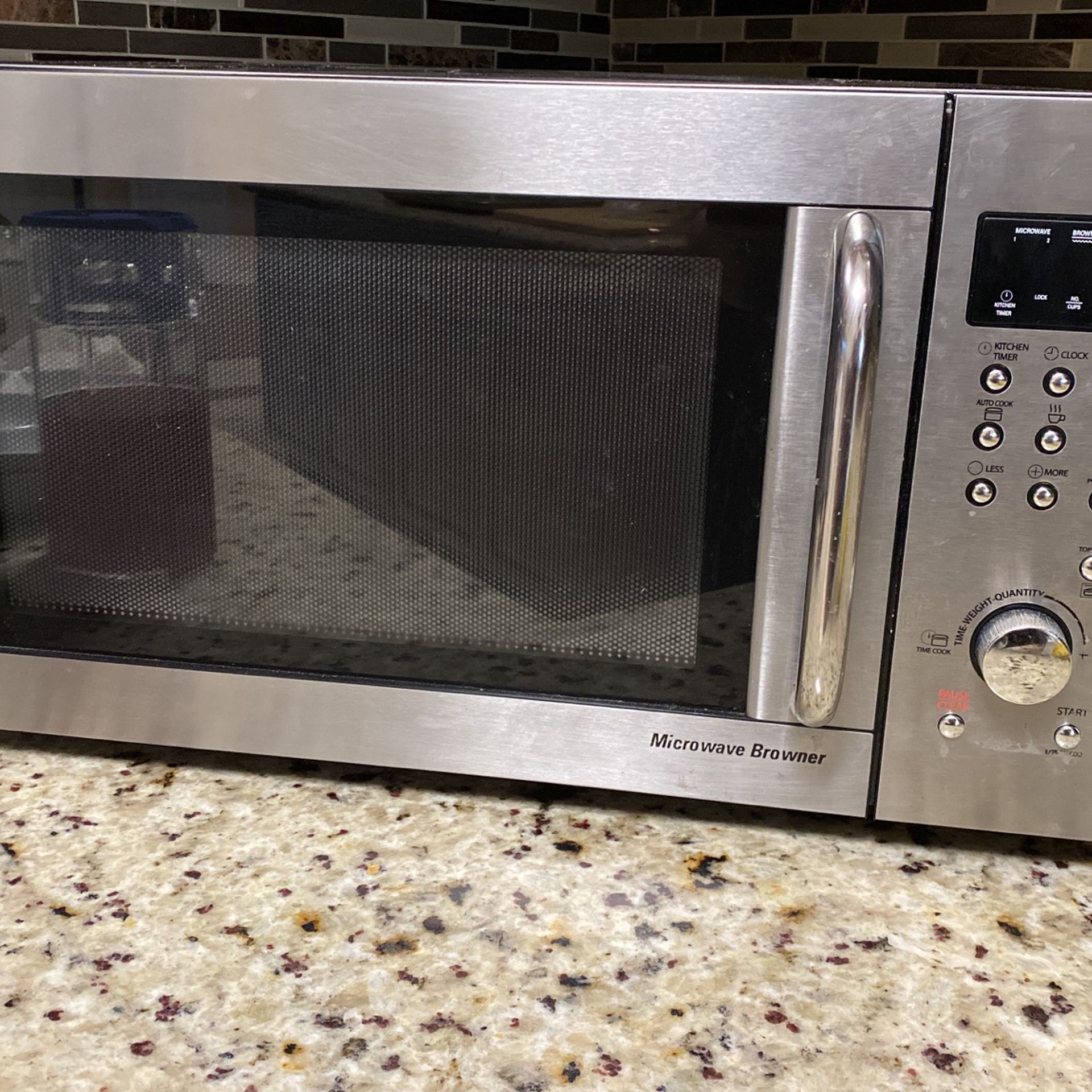 Ge countertop microwave oven
