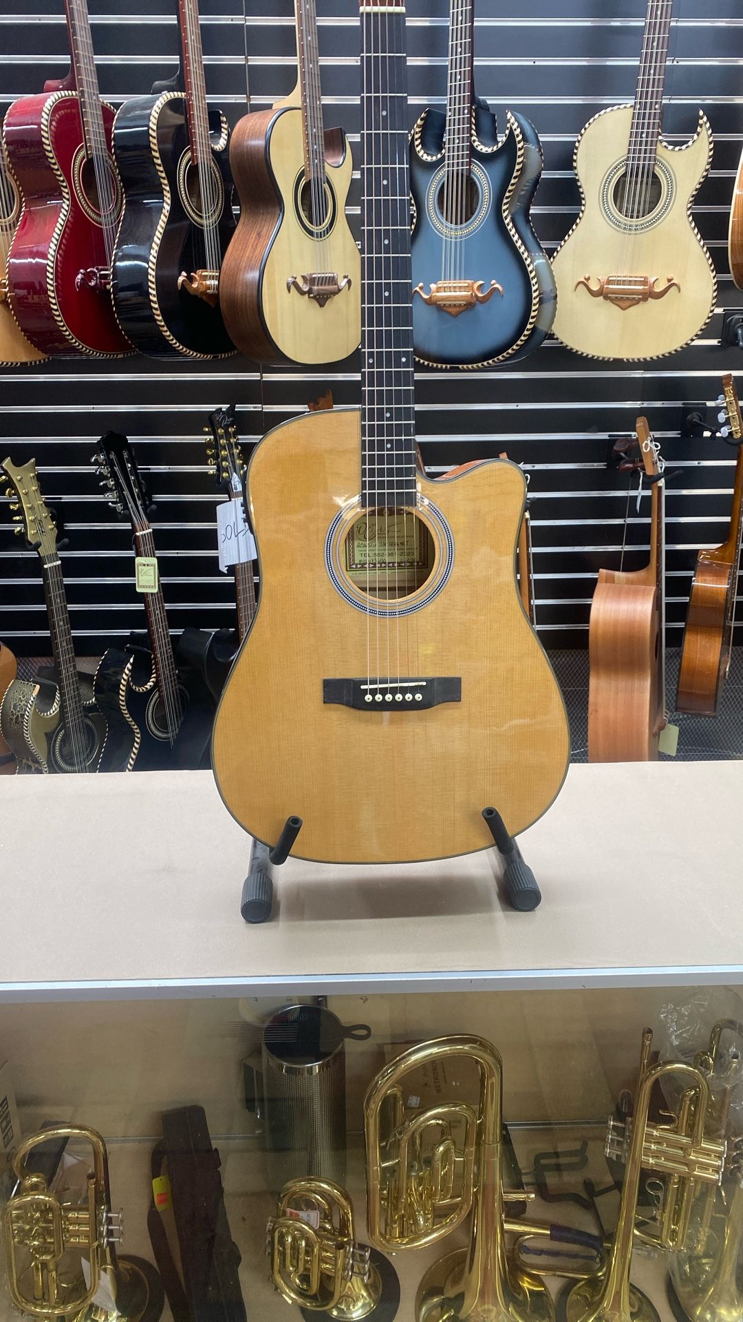 New Don Cortez Economical Acoustic Electric Guitar With Bag $199. Black Friday Sale 