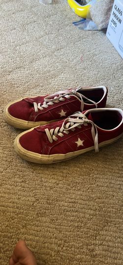 men's red converse