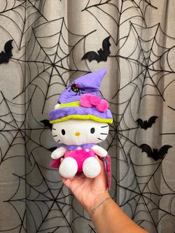 Hello Kitty Halloween Witch Plush