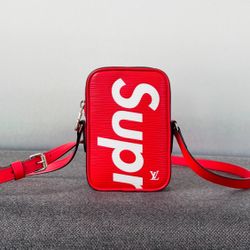 Louis Vuitton x Supreme Danube PPM Red