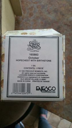 Precious Moments Treasure Chest