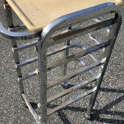Metal Tray Cart