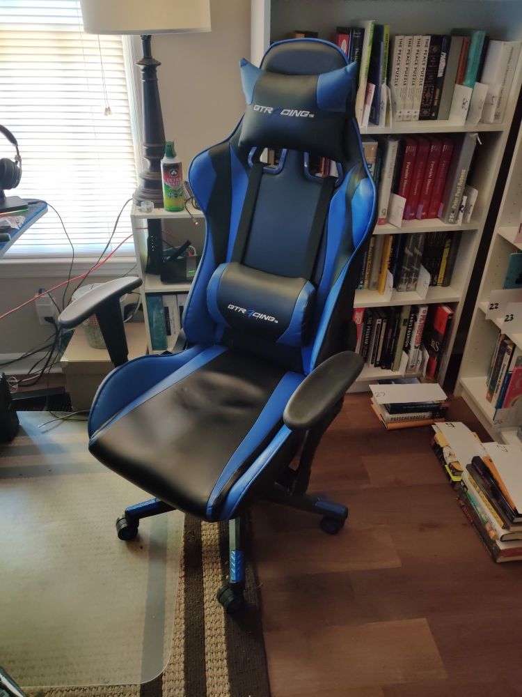 GTRACING Computer Desk Gaming Office Chair GT Racing