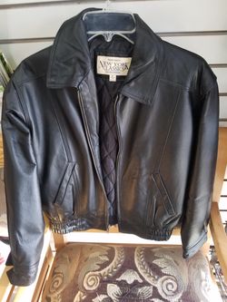 Leather jacket black