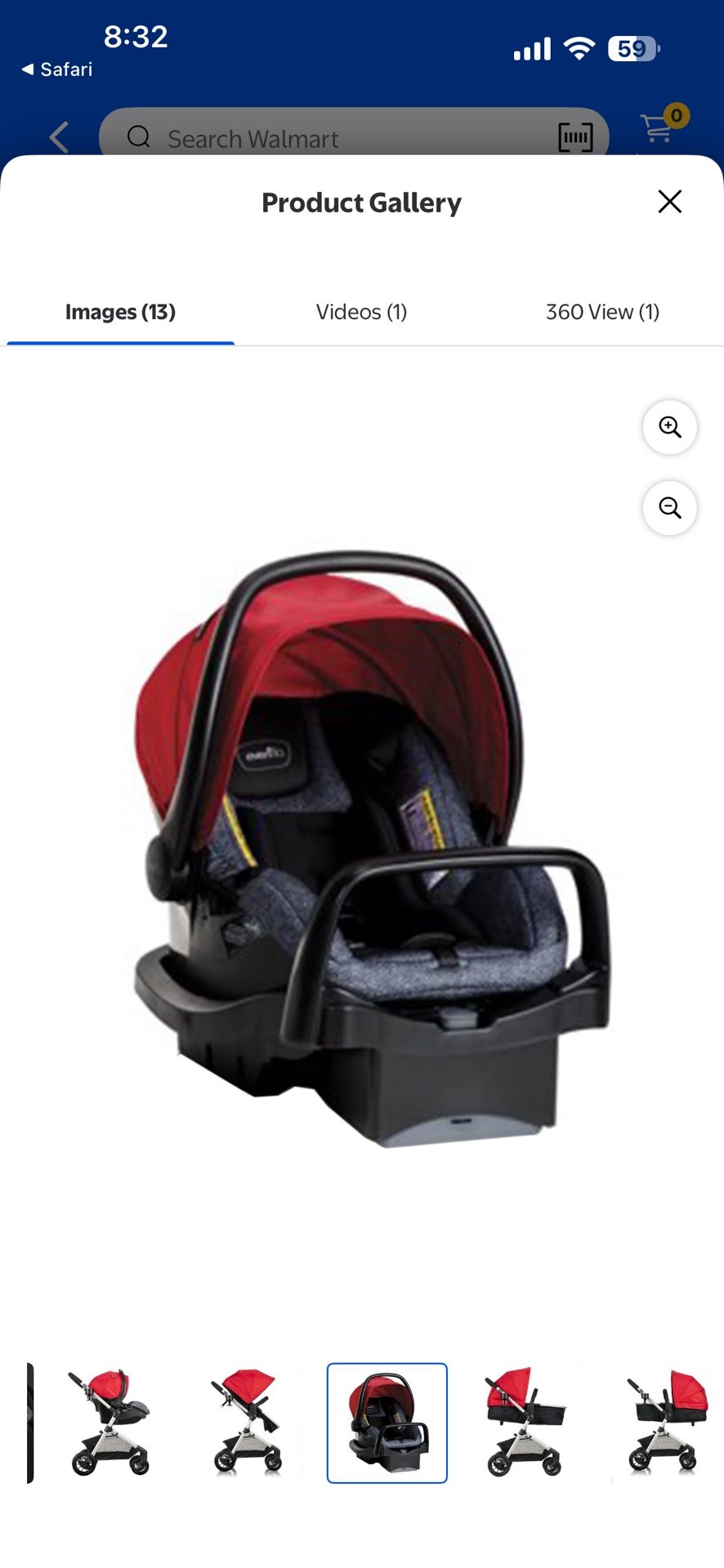 Car seat And Stroller Set
