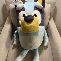 Bluey My Size Stuffed Plush 36" inch Jumbo Extra Large In Hand