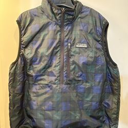 HUF International Men’s Vest Reversible Nylon Brand New 