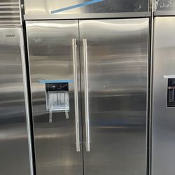 2023 Built In Jenn Air Rise Side By Side 48” Refrigerator 