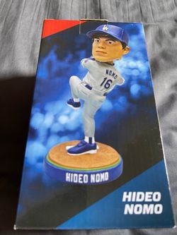 2013 Hideo Nomo LA Dodgers SGA Bobblehead #16 New in box!