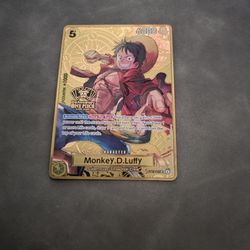 One Piece Golden Luffy Anniversary 