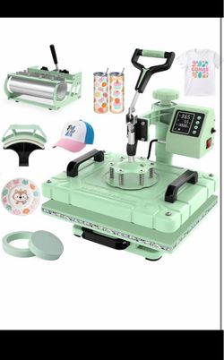 Heat press 5in1