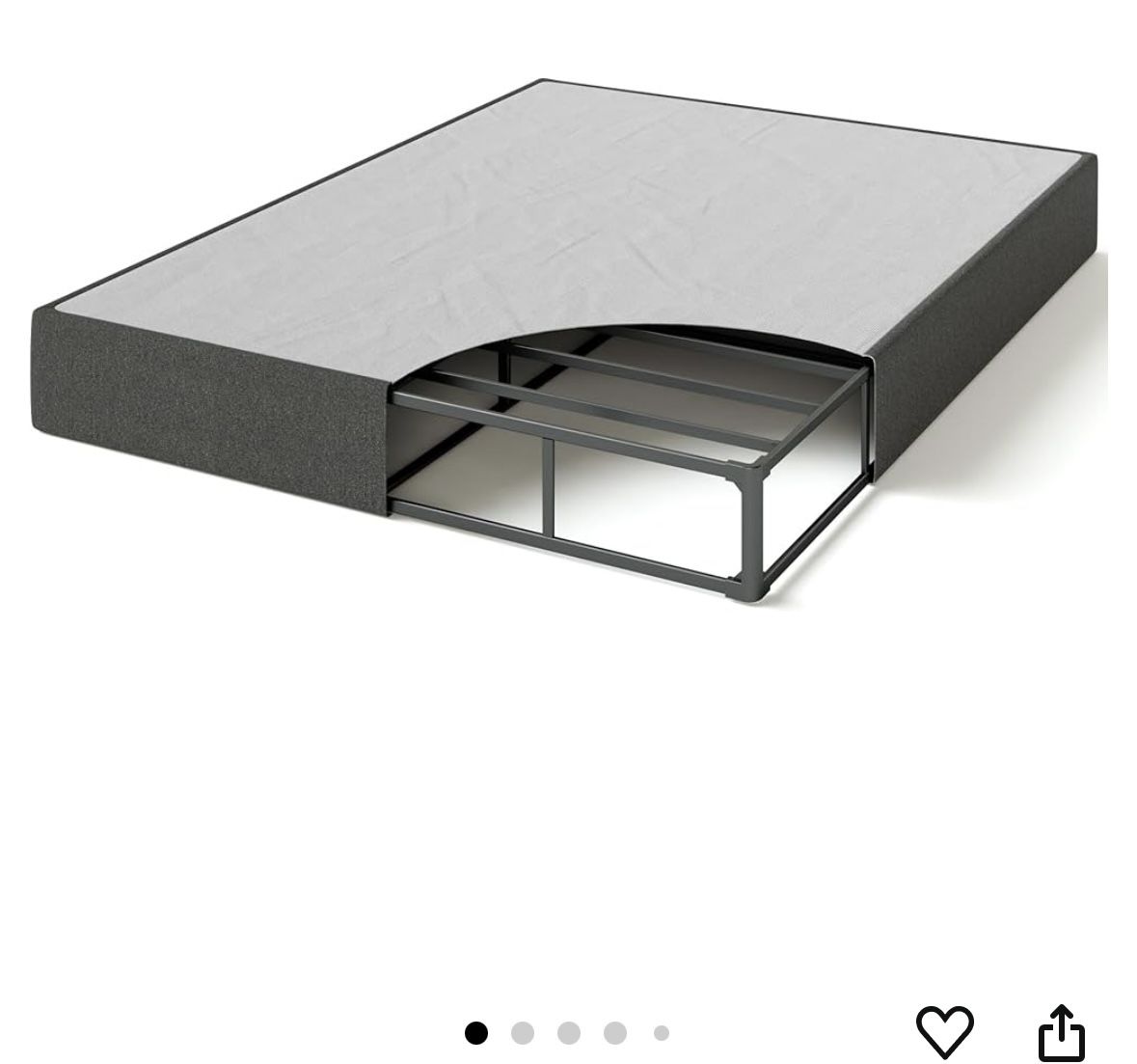 Box Spring Full Size with Cover