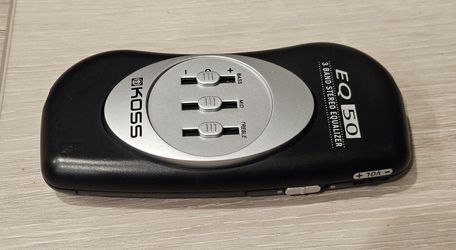 Koss EQ50 3 Band Stereo Equalizer for iPods, Laptops, mp3 players, cd, etc!
