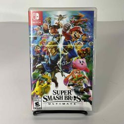 Super Smash Bros Ultimate for Nintendo Switch Video Game