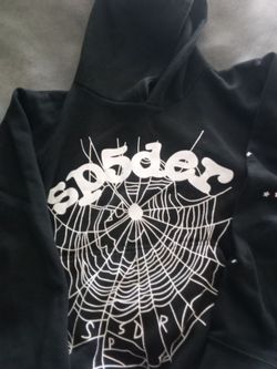 Spider hooide black