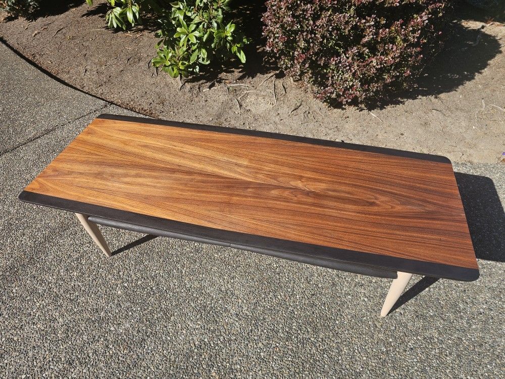 Mid-Century Modern Walnut Coffee Table 