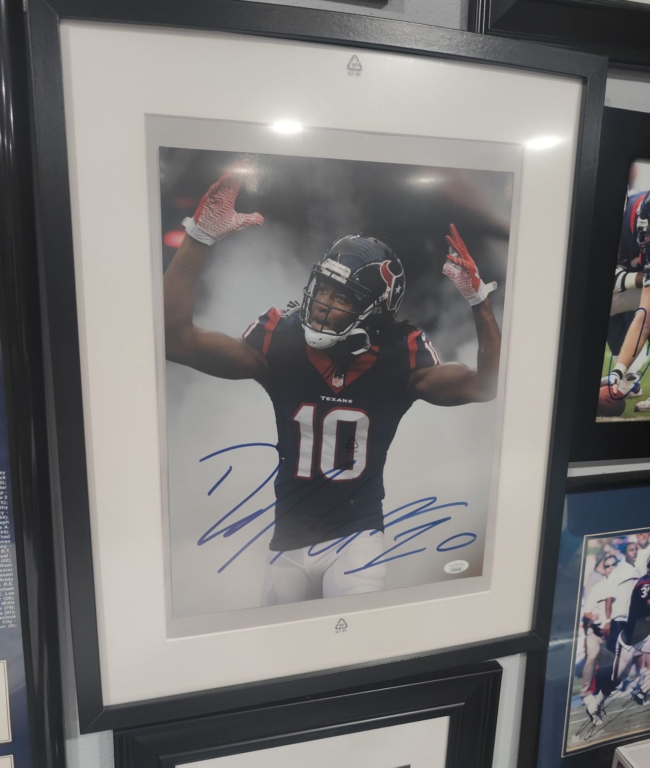DeAndre Hopkins “Nuke Autograph