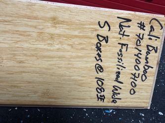 108 sf natural bamboo hardwood flooring SUPER DEAL