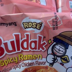Buldak ramen rose