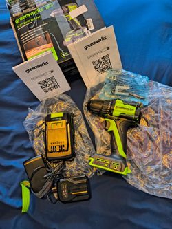 Bran new cordless drill with battery and charger