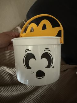 McDonald’s Happy Meal Boo Bucket WHITE