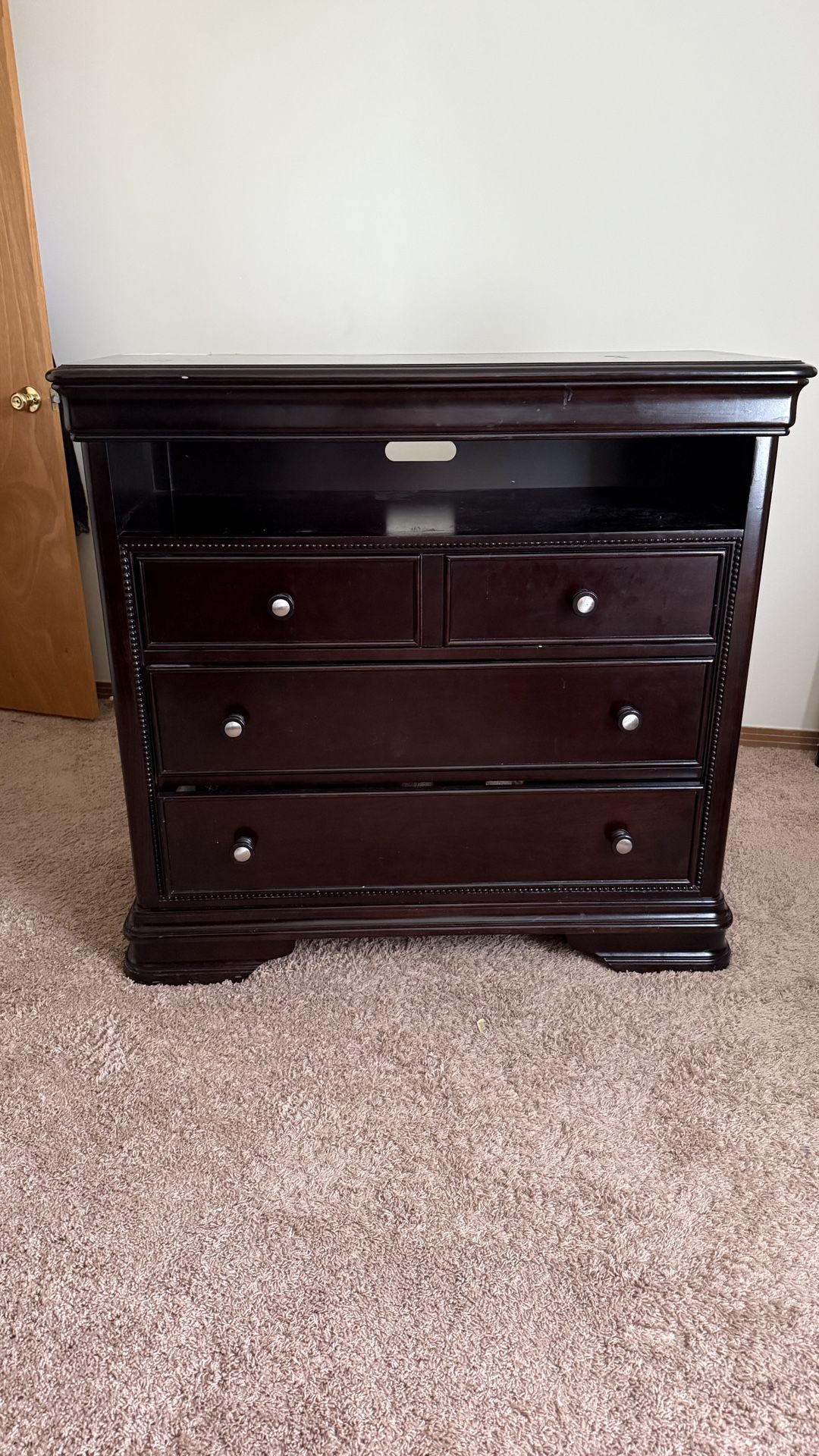 Cherry Oak King Bedroom Set