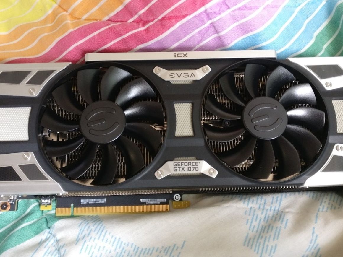 EVGA GTX 1070 SC2 8GB GPU