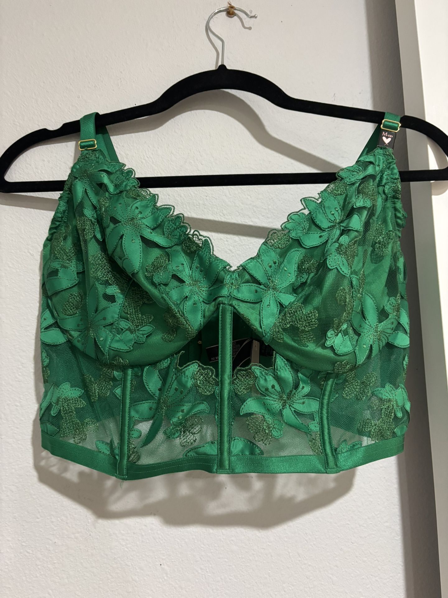 VS embroidery unlined corset top