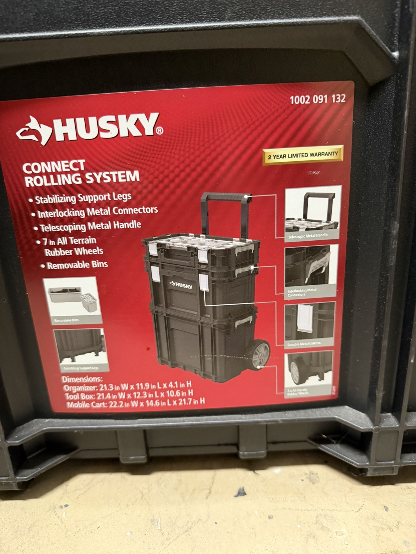 Husky Connect Rolling System
