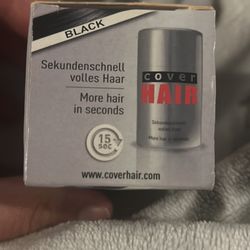 Black hair cover powder 14 g refill