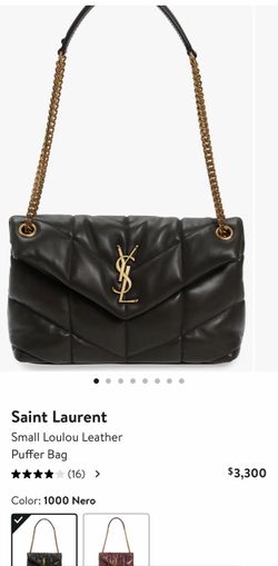 Small LouLou Leather Puffer Bag