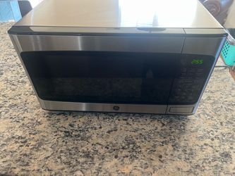 GE Stainless Steel Countertop Microwave