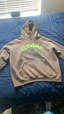 Gray Spider hoodie medium-large
