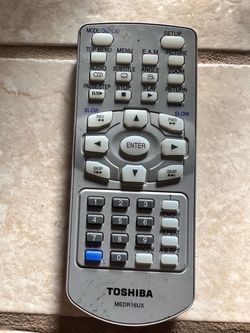 Toshiba MEDR16UX DVD Player Remote Control