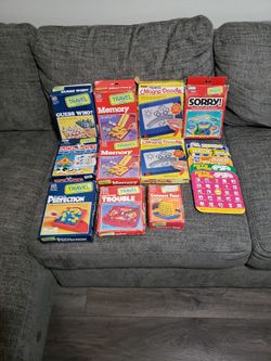 Assorted Travel Games