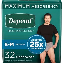 Adult Depends  And Adult Pads
