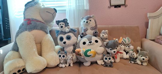 Husky plushies