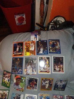 Basketball Cards,Plus Football Cards Of Good Players