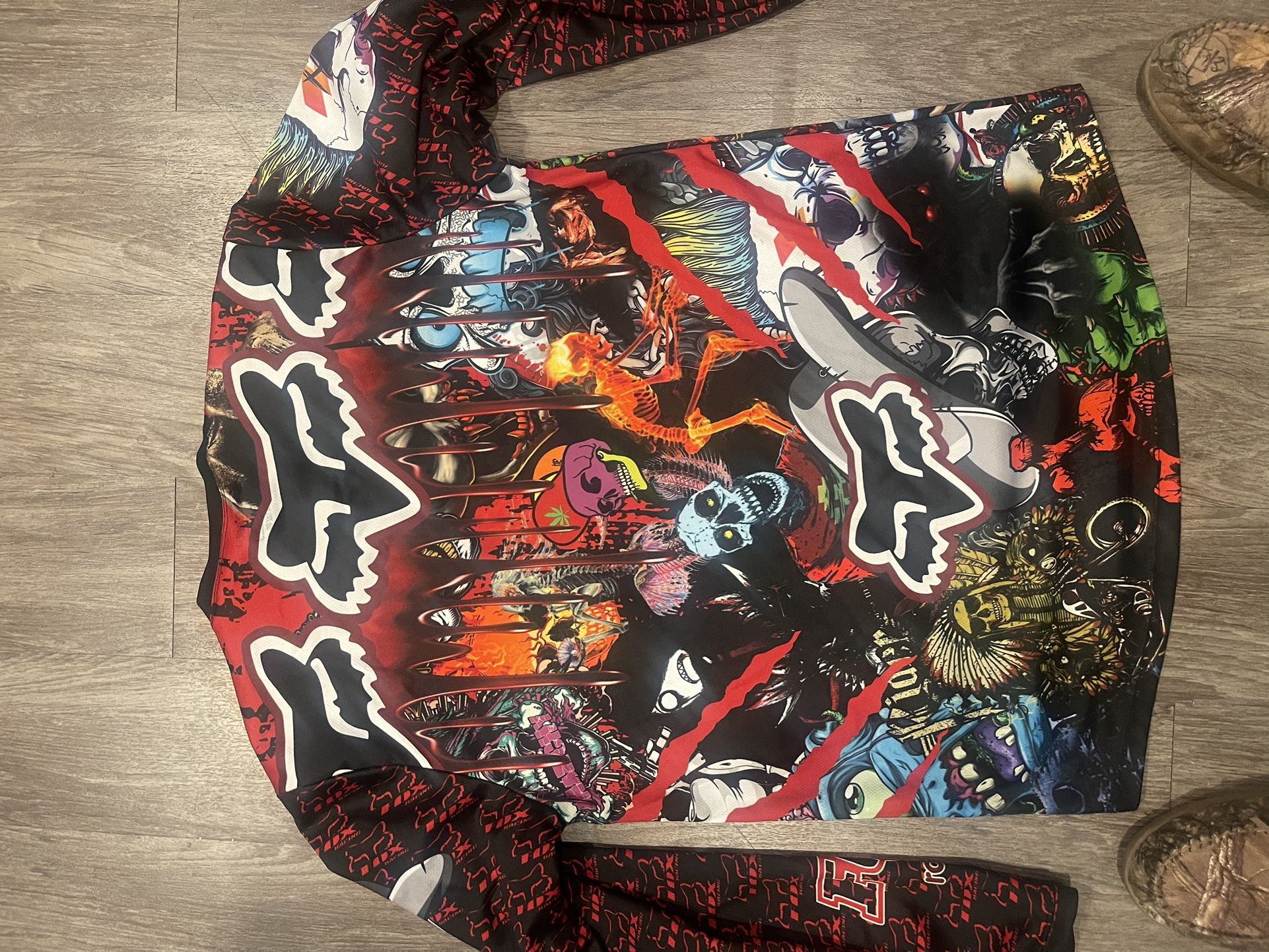 Fox Jersey Size Large