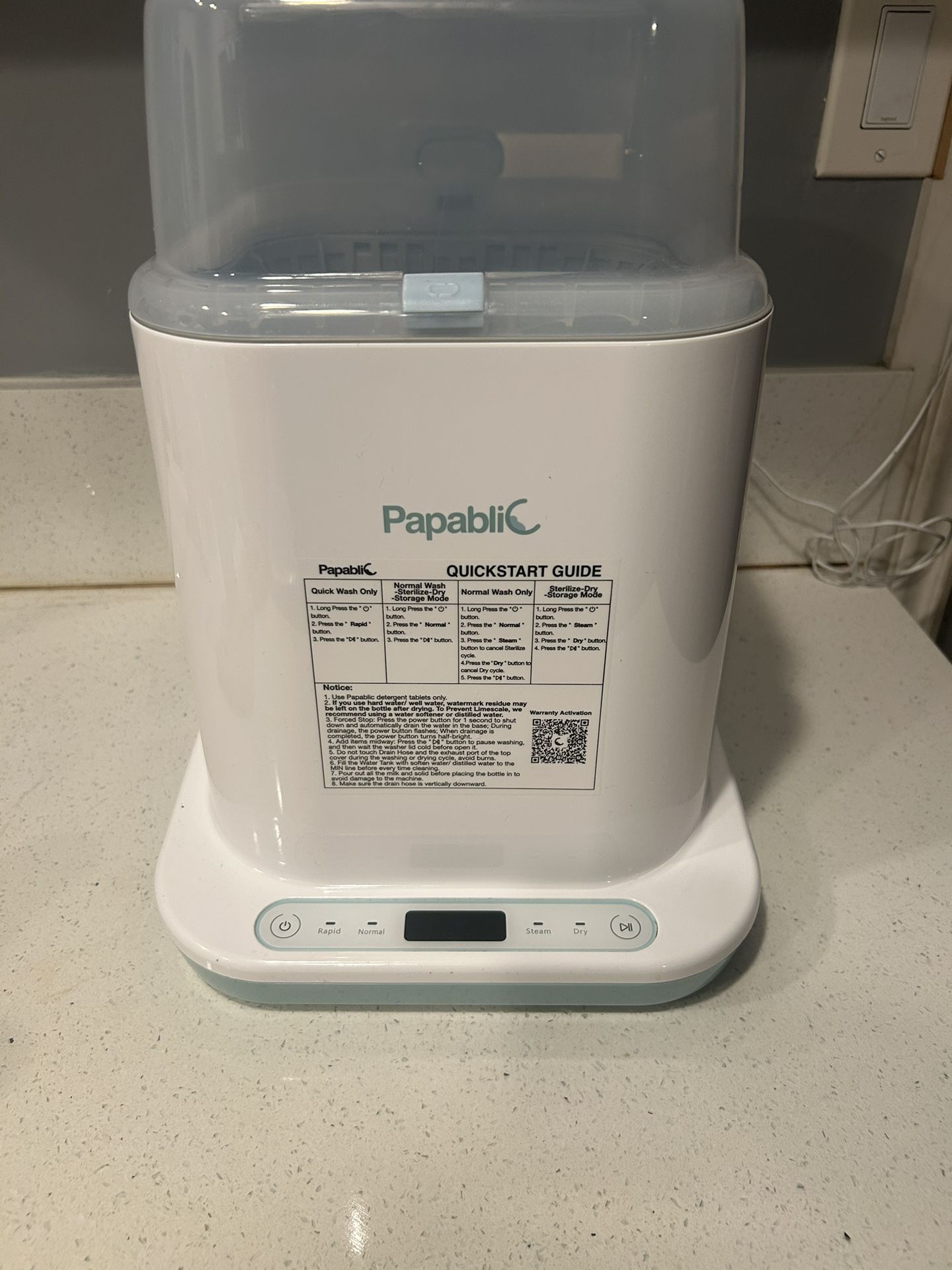 Papablic Bottle Washer And Sterilizer