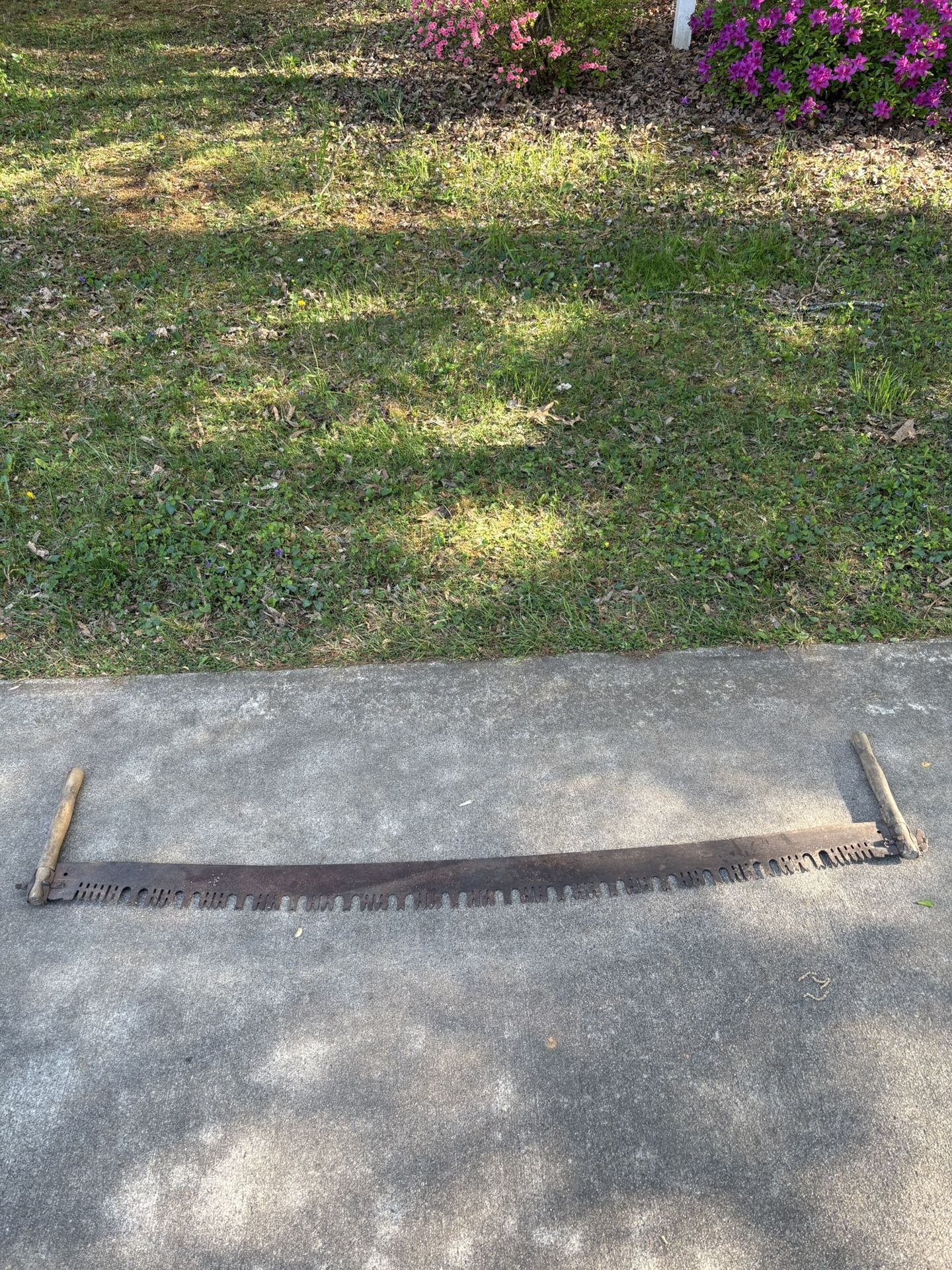 Vintage Cross Cut Saw